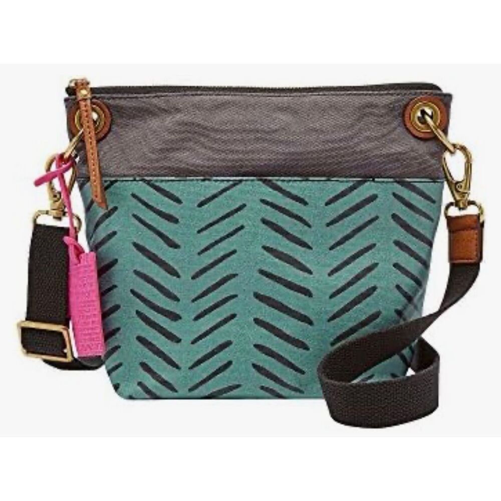 Fossil Keely Herringbone Crossbody - Picture 2 of 13